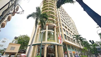 Fachada de la propiedad