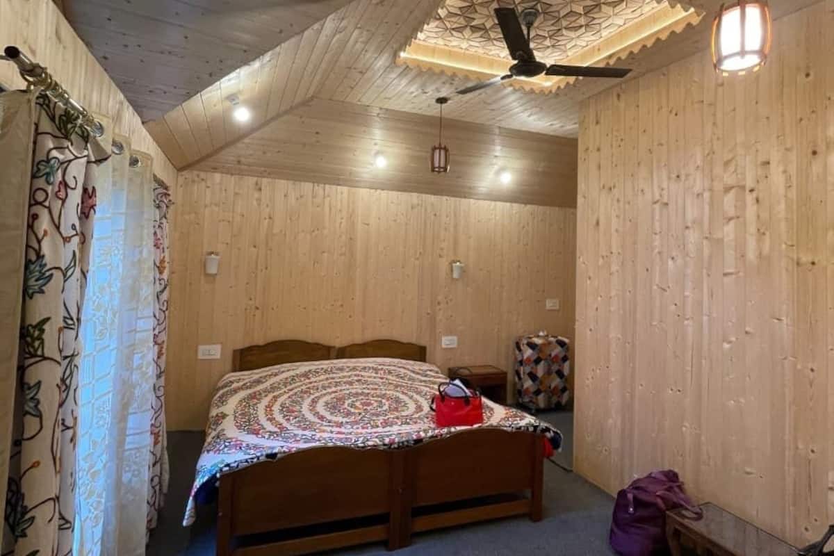 华丽双人房, 山景 | 埃及棉床单、高档床上用品、羽绒被、记忆海绵床垫