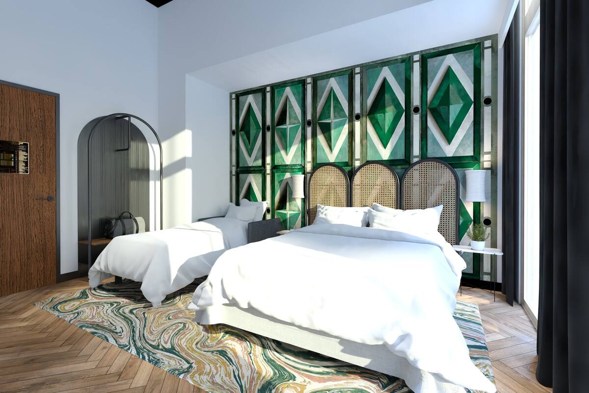 Chambre Triple Confort | 1 chambre, rideaux occultants, Wi-Fi gratuit, draps fournis