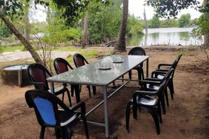 Opções para refeição ao ar livre