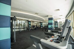 Fitness facility - Cozy Sirius Town residence in Antalya with outdoor&indoor pools, fitness room (Antalya)