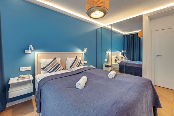 Leilighet – deluxe | 1 soverom, strykejern/-brett og wi-fi (inkludert)