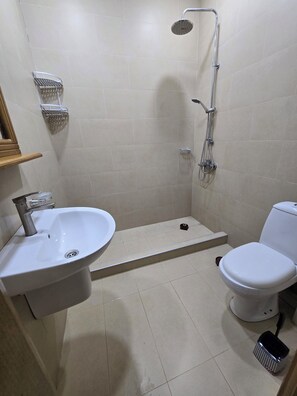 Haartrockner, Handtücher, Toilettenpapier