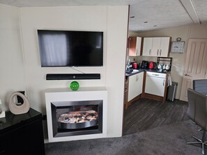 Mobile Home Standard, vue jardin