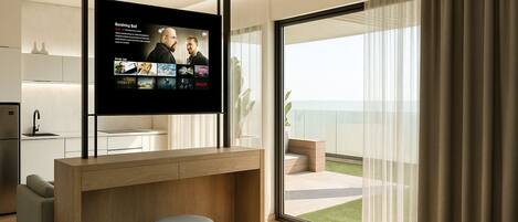 Suite – deluxe, massasjebadekar | Lydisolert, strykejern/-brett og wi-fi (inkludert)