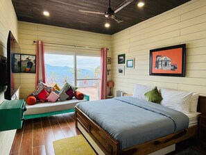 Villa Sukoon 3BHK | Egyptian cotton sheets, premium bedding - The Ridge House - A Villa Community (Tehri)