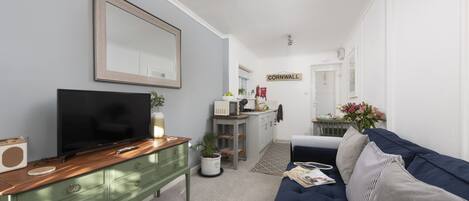 Televisión, libros, estéreo