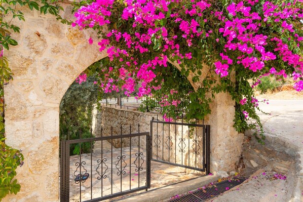 Exterior detail - Kalkan Center Sea View 2+1 Villa-Antiphellos (Antalya)