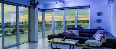 Departamento, 3 habitaciones, con acceso para personas discapacitadas, para fumadores | Sala de estar