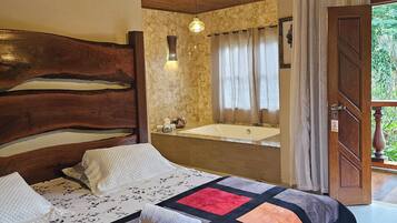 Quarto luxo, vista para o jardim | Wi-Fi de cortesia, roupa de cama