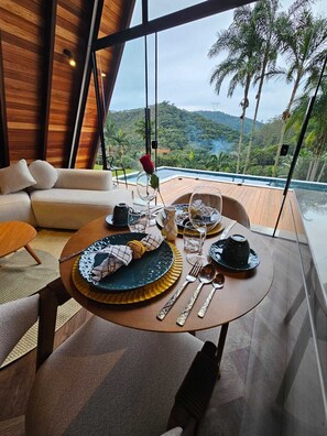 Exclusive Cabin, Mountain View | Private kitchenette - Delícias da Tilápia (Domingos Martins)