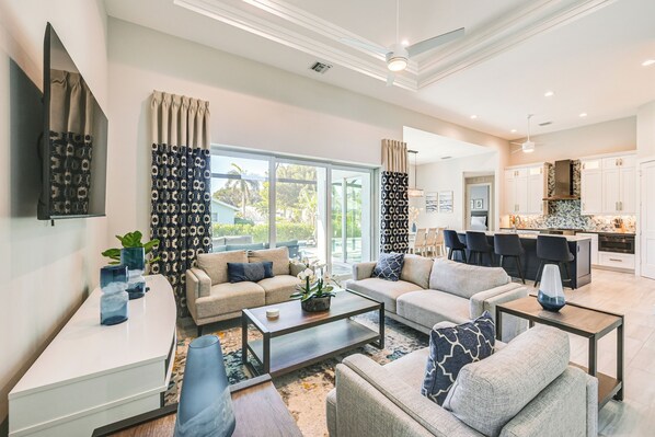 House (3 Bedrooms) | Interior - Golf, Swim & Unwind: Modern Marco Island Escape! (Marco Island)