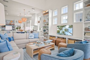 Smart TV, reproductor de DVD, libros, videoteca