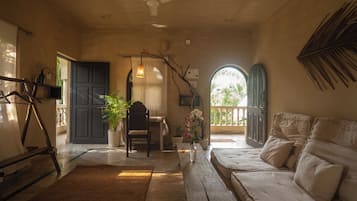 Luxury-Zimmer | Wohnbereich