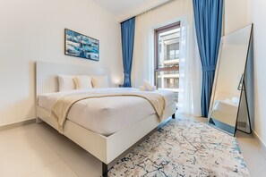 2 bedrooms, in-room safe, iron/ironing board, free WiFi