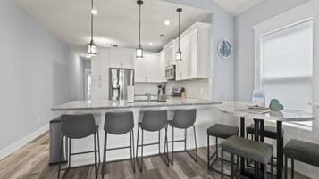 Vila, 3 kamar tidur | Dapur pribadi | Lemari es, oven, mesin pembuat kopi/teh, dan pemanggang roti