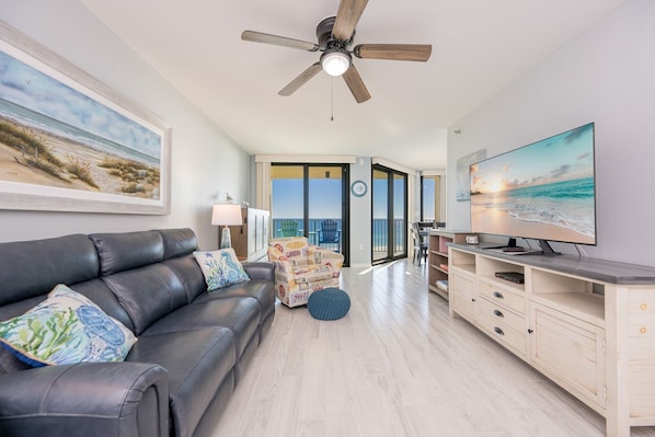 Condo, 1 Bedroom | Living area | DVD player - Phoenix Iv 4052 1 Bedroom Condo (Orange Beach)