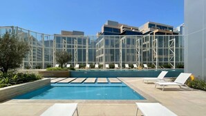 Apartment, 1 Bedroom, Accessible, Smoking | Pool | Outdoor pool - Smart and Stylish Apartment With Beautiful Views of the Burj Khalifa Down Town! (Dubai)