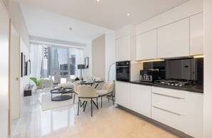 Interior - Smart and Stylish Apartment With Beautiful Views of the Burj Khalifa Down Town! (Dubai)