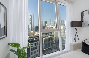 Interior - Smart and Stylish Apartment With Beautiful Views of the Burj Khalifa Down Town! (Dubai)