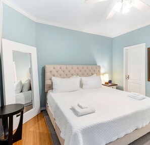 3 habitaciones, tabla de planchar con plancha y wifi gratis