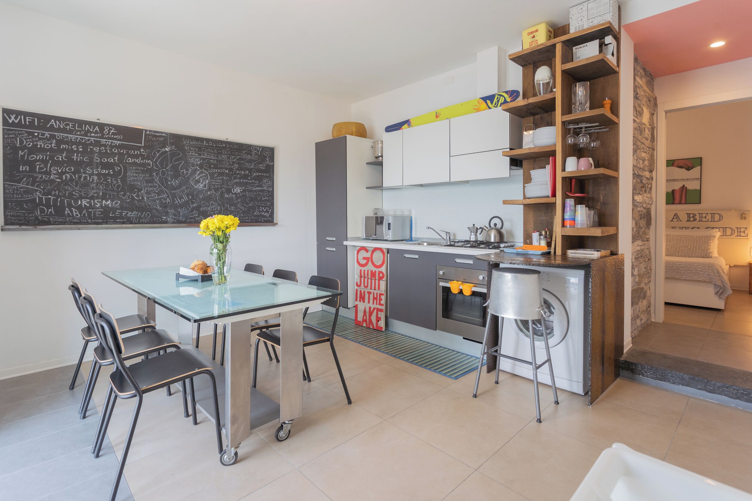 公寓 (2 Bedrooms) | 私人厨房 | 微波炉、烤箱、意式浓缩咖啡机、电热水壶