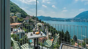 Uitzicht op het meer