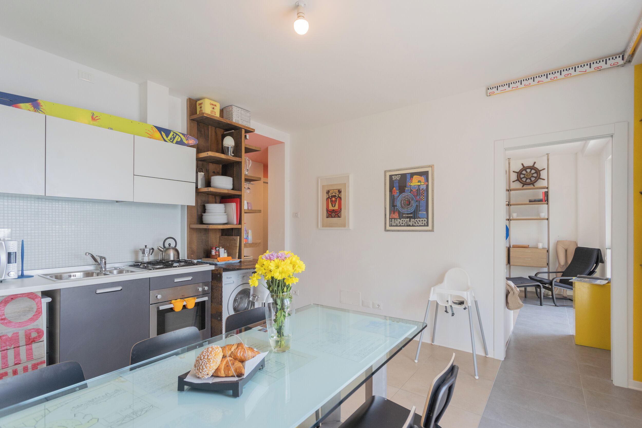 Apartment (2 Bedrooms) | Private kitchen | Microwave, oven, espresso maker, electric kettle
