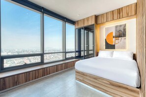 1 bedroom, desk, iron/ironing board, travel crib - 2026 Football Stay | Luxury Studio Downtown (Ciudad de México)