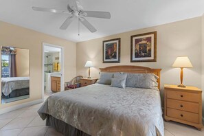 2 bedrooms, desk, iron/ironing board, WiFi