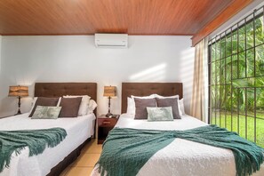 2 habitaciones, wifi gratis y ropa de cama