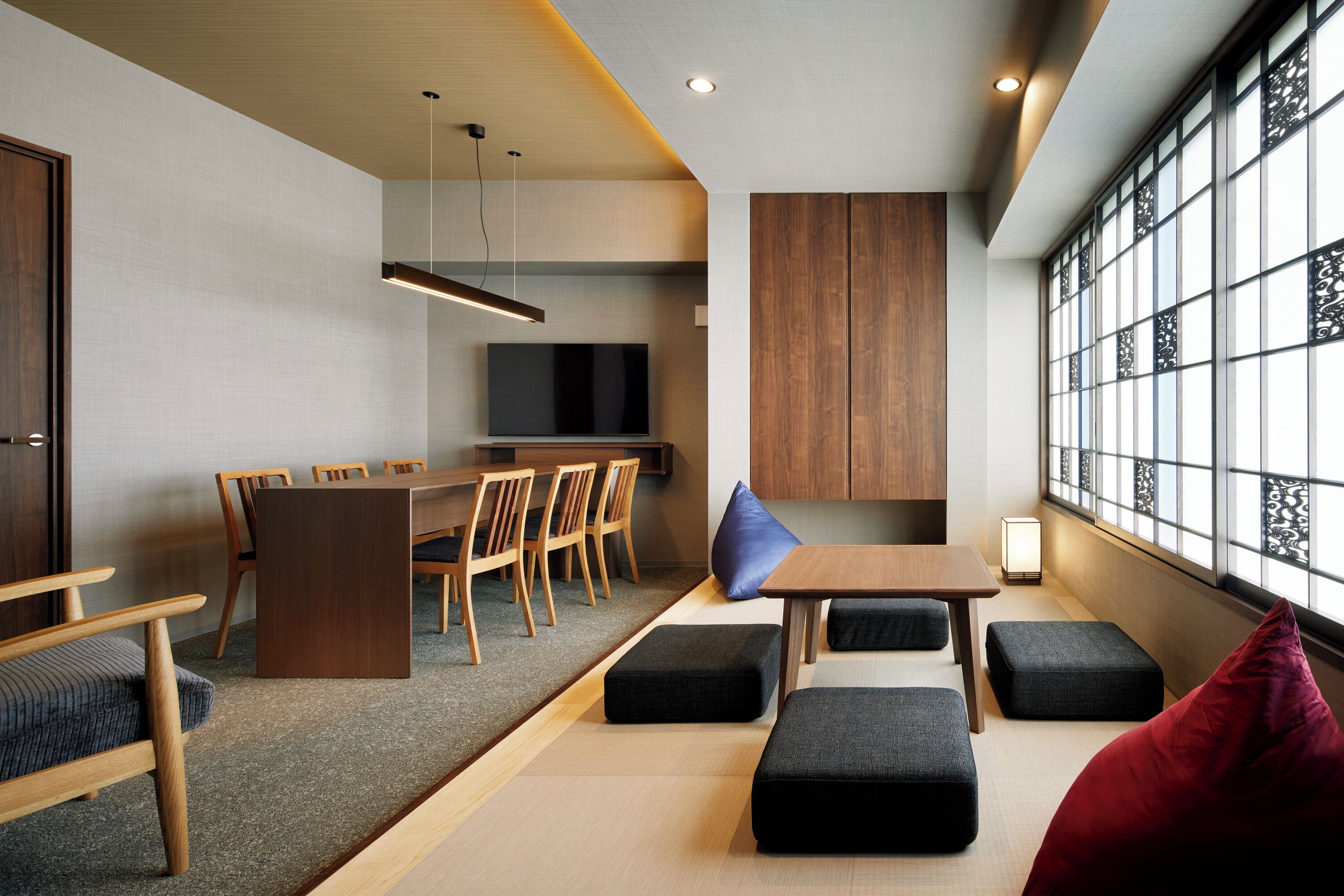 Deluxe-huoneisto | Tallelokero huoneessa, ilmainen Wi-Fi