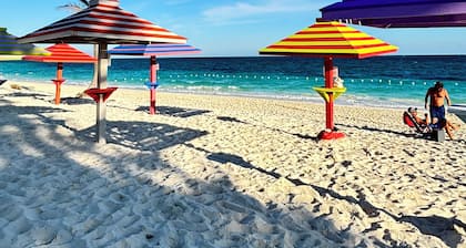 Newly renovated cozy 1-bedroom beachfront condo in Freeport