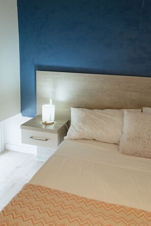 1 室のベッドルーム、アイロン / アイロン台、WiFi、ベッドシーツ