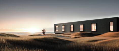 Framhlið gististaðar