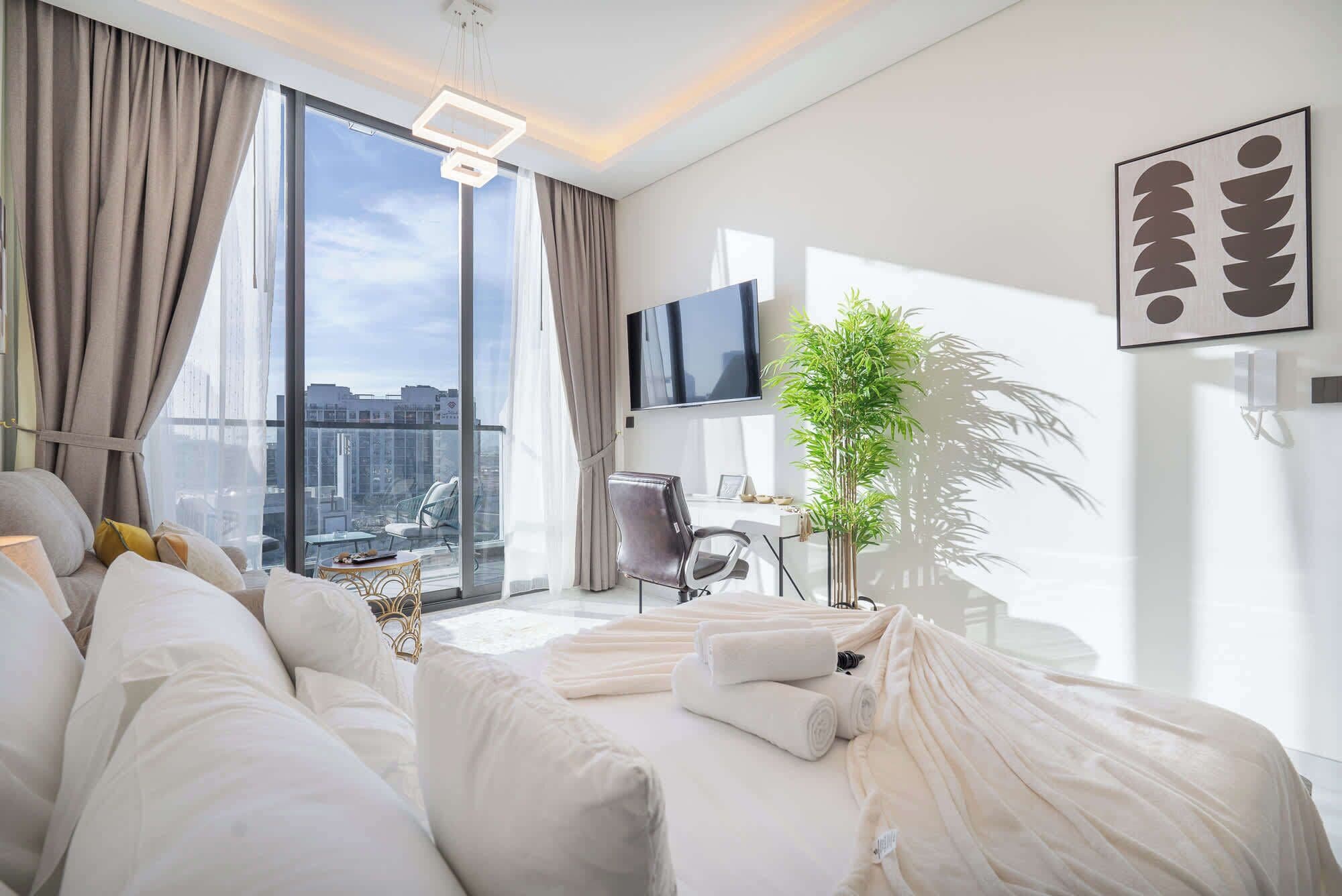 Een strijkplank/strijkijzer, wifi