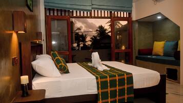 2 makuuhuonetta, silitysrauta/-lauta, Wi-Fi