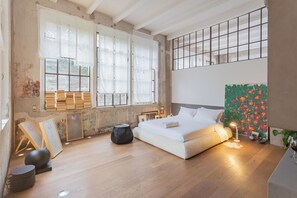 Lägenhet (2 Bedrooms) | 2 sovrum, arbetsyta för laptop, strykjärn/strykbräda och sängkläder