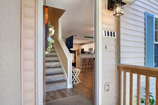 Fassade der Unterkunft