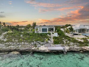 Exterior - Oceanfront Turquoise Dream Villa (Long Bay Hills)