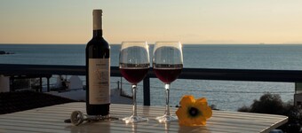 Sea View spacious apartment next to the Beach in Saronida, Athens Riviera