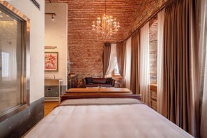 DELUXE SUITE | 1 bilik tidur, cadar kapas Mesir, peralatan tempat tidur premium 