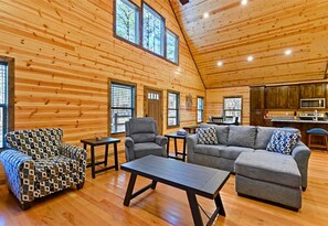 TV connectée, cheminée