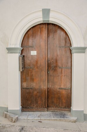 Entrée de l’hébergement