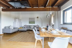 Dining - Penthouse Weitblick (mountain and lake view) (Kressbronn)