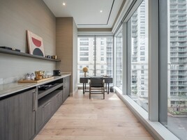 Suite, City View | Premium bedding, pillowtop beds, in-room safe, desk
