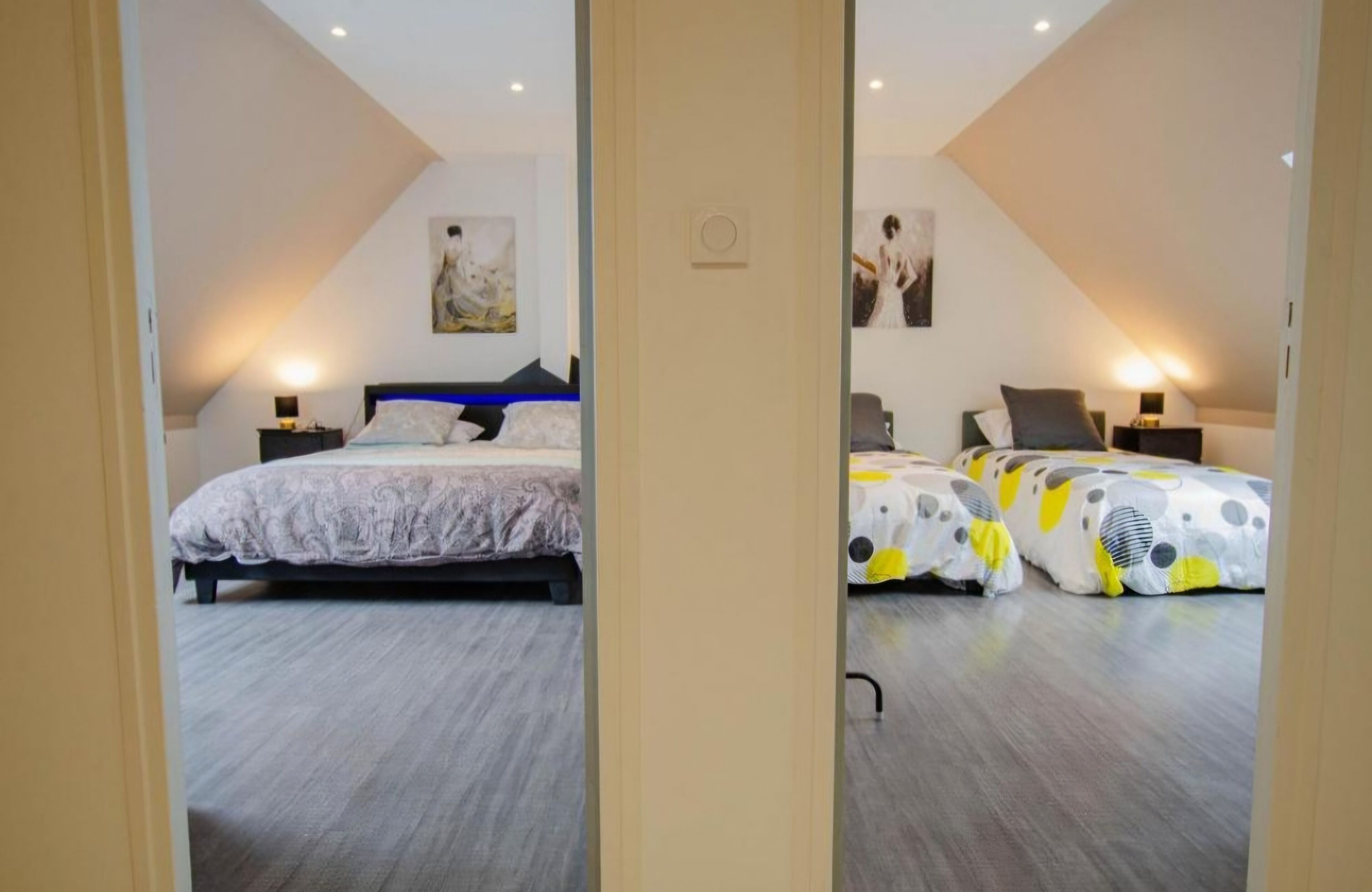 3 chambres, Wi-Fi, draps fournis