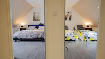 3 slaapkamers, wifi, beddengoed