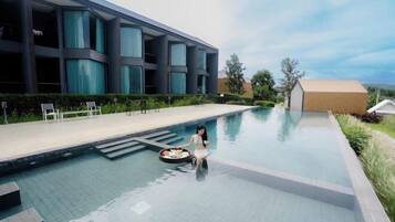 Alberca al aire libre