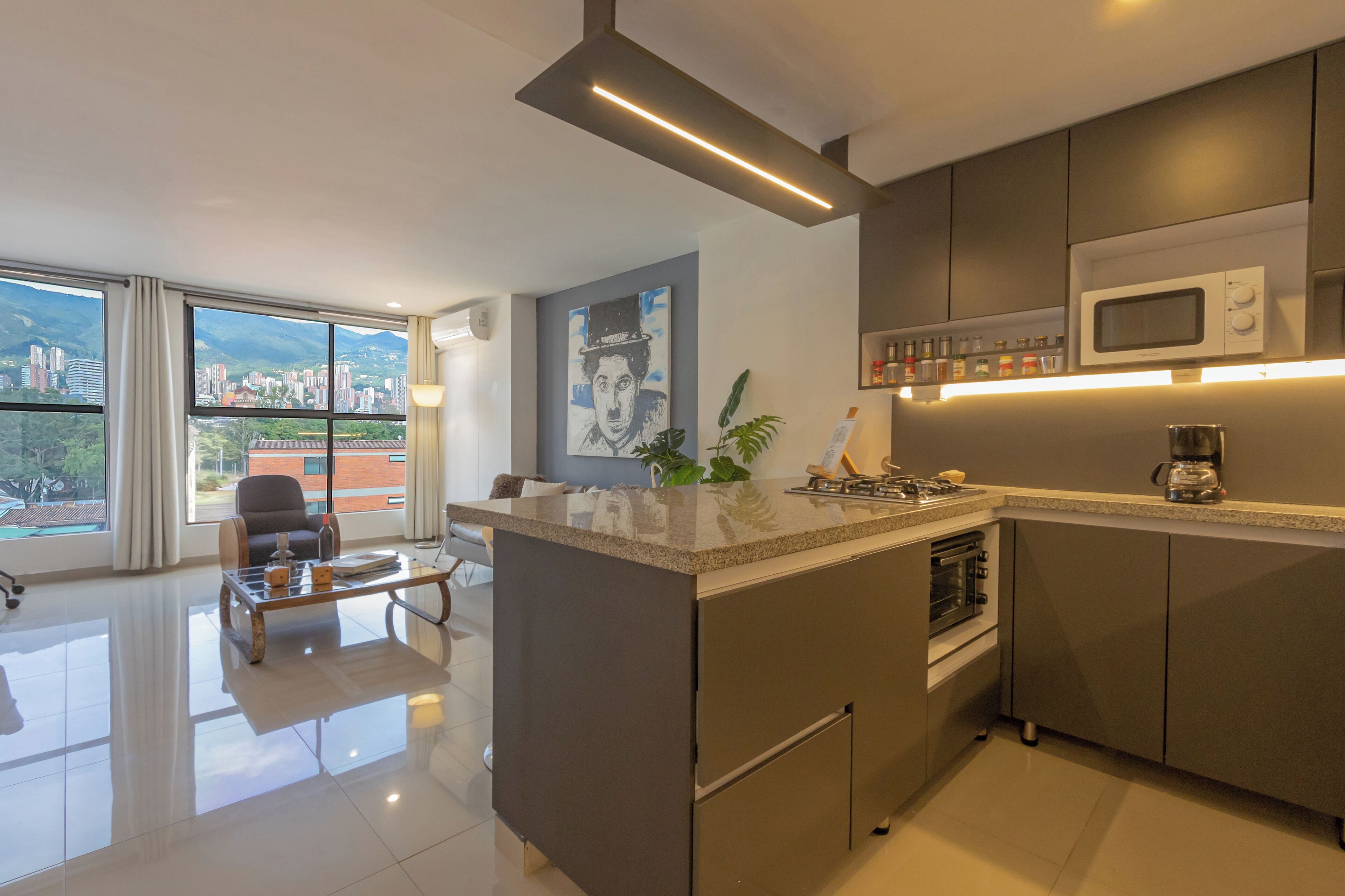 Classic Single Room, 1 Queen Bed, City View | Private kitchen | Fridge, microwave, stovetop, cookware/dishes/utensils